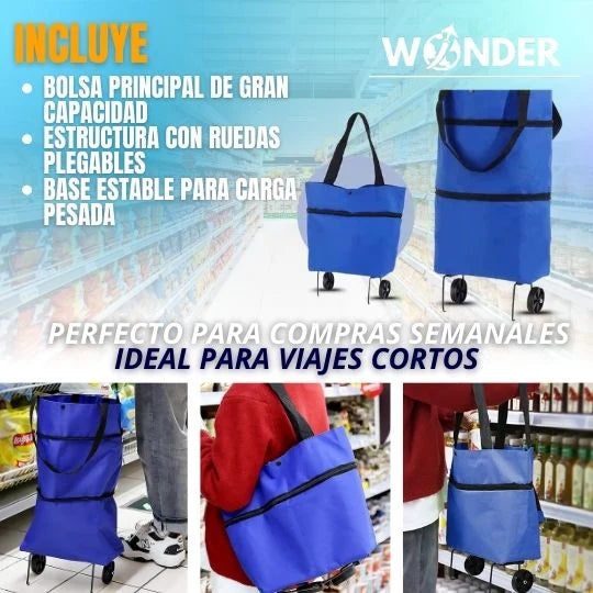 CARRITO DE COMPRAS PLEGABLE TATAY®