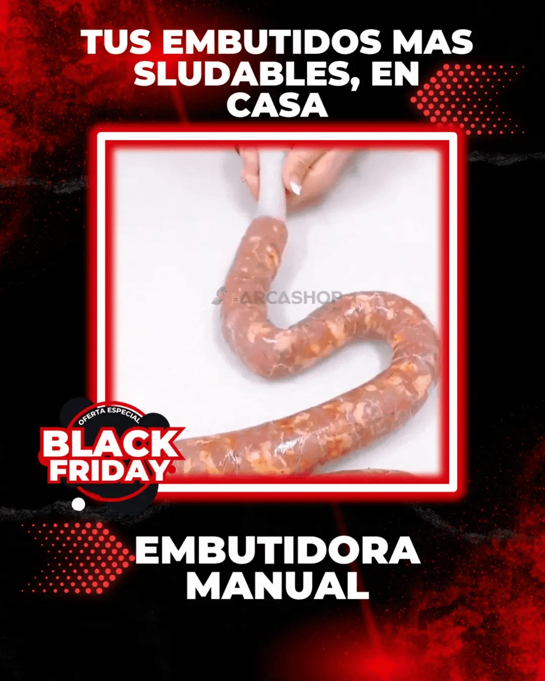 Sausage Maker - EMBUTIDORA 2 EN 1