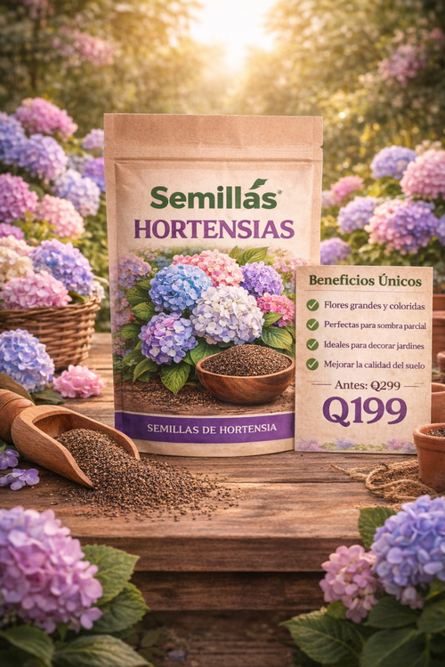 Semillas PREMIUM de Hortensias