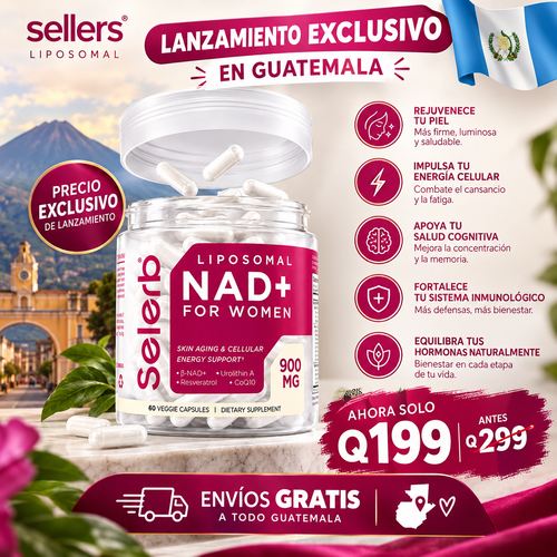 NAD+ diario para mujeres - TOP DE VENTAS MUNDIAL