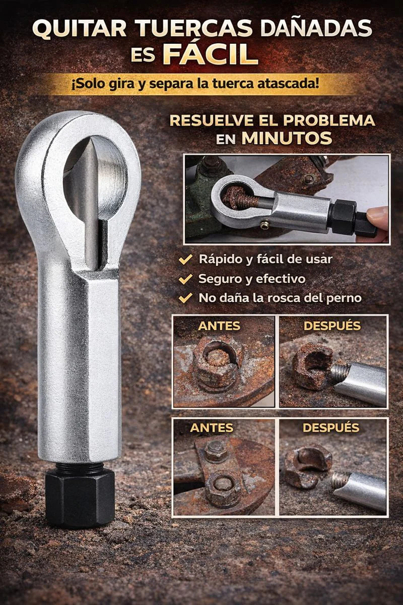 CUT-MAX® Corta tuercas profesional.