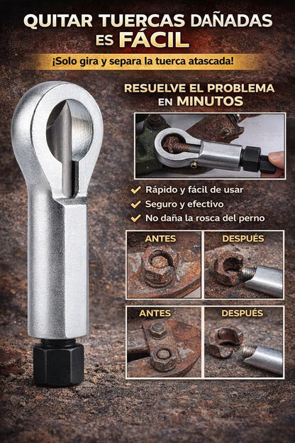 CUT-MAX® Corta tuercas profesional.