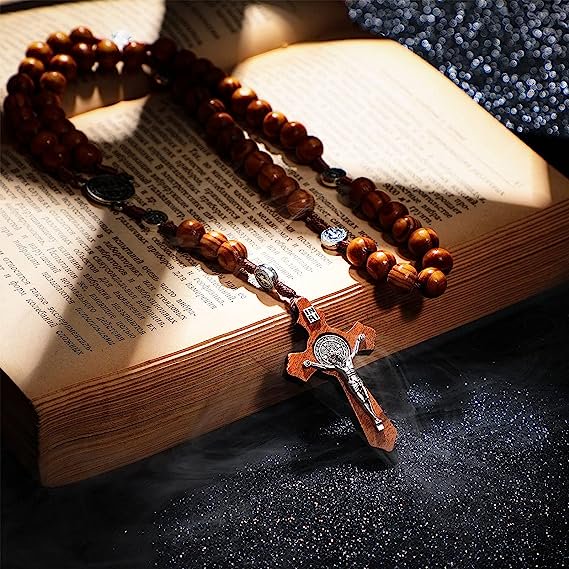 ⭐🕊️PROTECCION DIVINA-ROSARIO DE PALO SANTO🕊️🙏