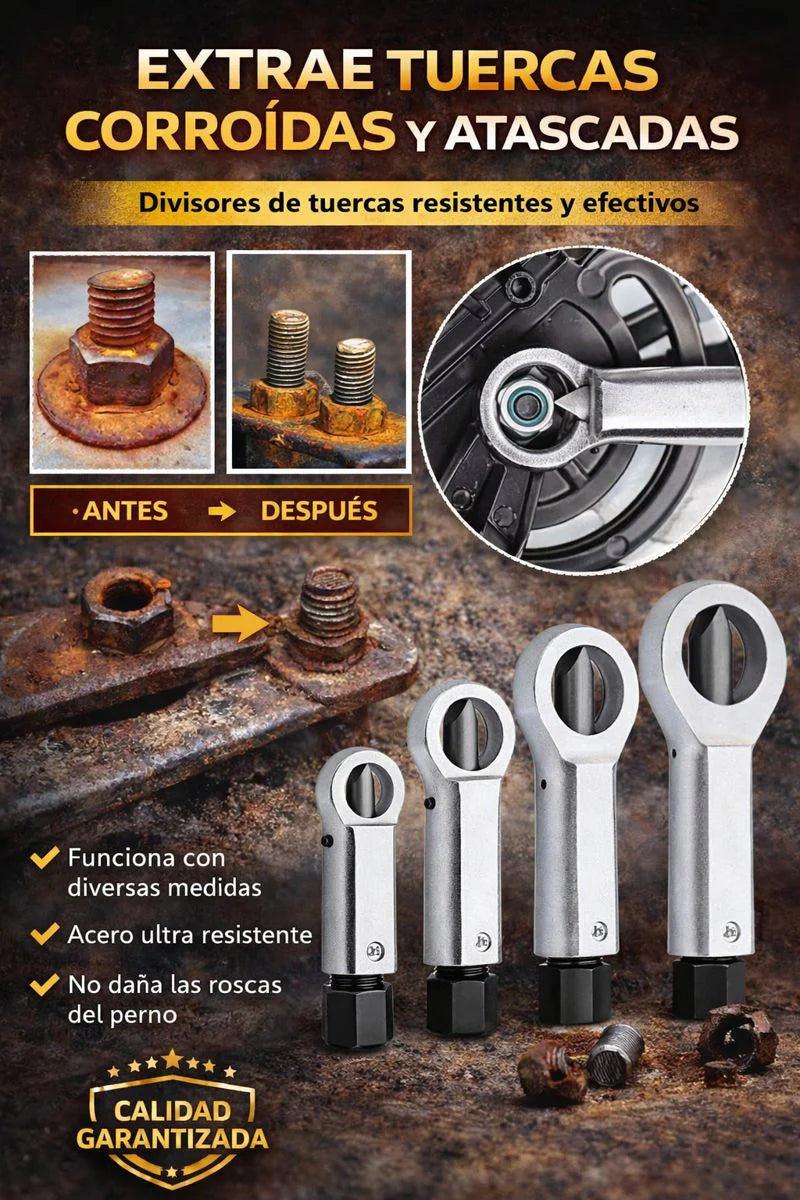 CUT-MAX® Corta tuercas profesional.