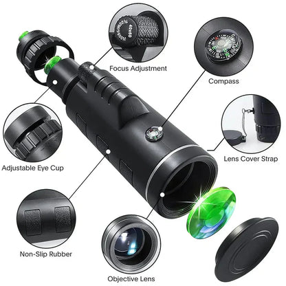Telescopio de alta potencia de visión nocturna + Envio Gratis