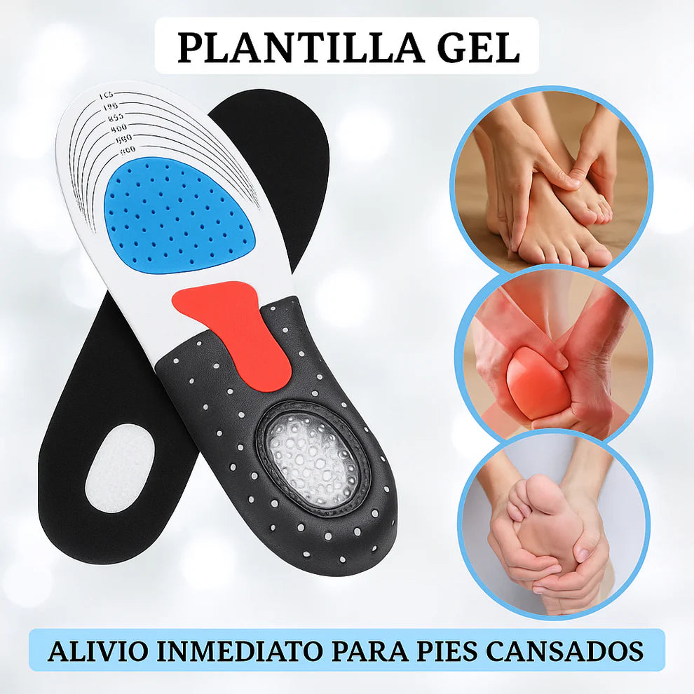 PLANTILLAS ORTOPEDICAS DE GEL AJUSTABLES-TOP DE VENTAS-ENVIO GRATIS