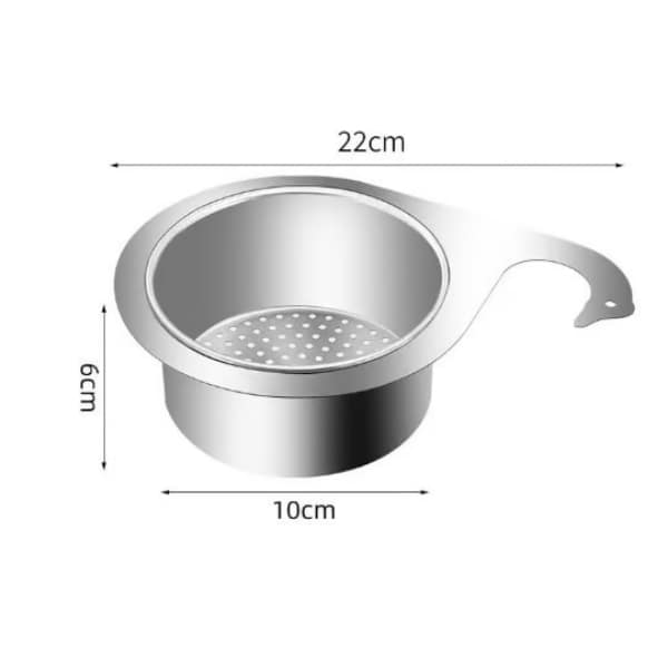 Cesta de drenaje que filtra y almacena fu00e1cilmente | EVOSINK