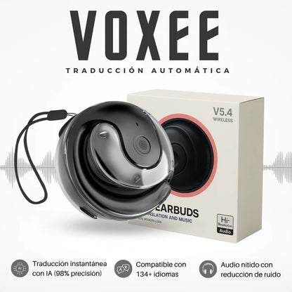 VOXEE IA | Audífonos con traducción instantánea en tiempo real