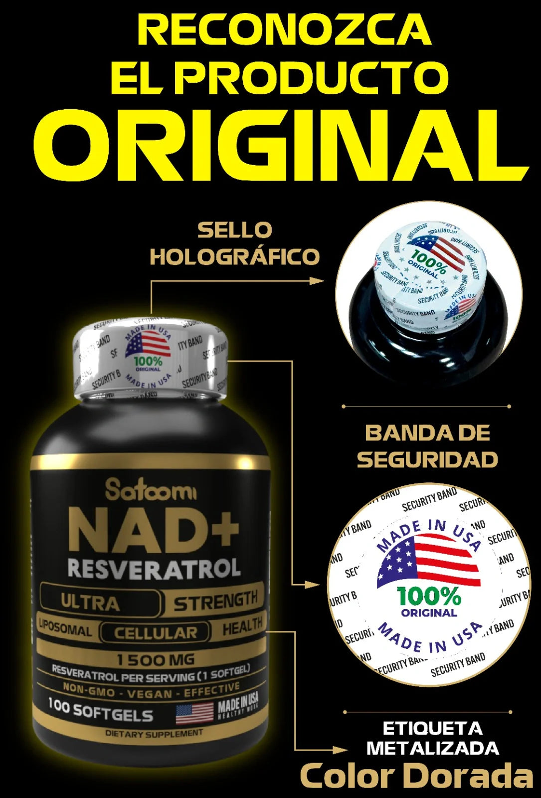 NAD + RESVERATROL 🍇🍷-TOP DE VENTAS+ENVIO GRATIS