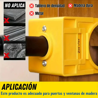 KIT PREMIUM PARA INSTALACION DE CERRADURA