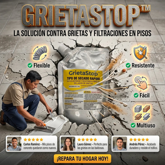 GrietaStop™ Polímero Sellador De Grietas x 500g