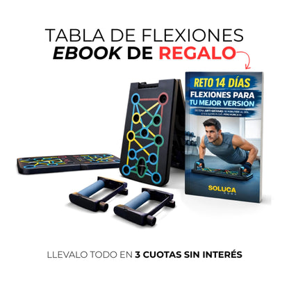 Tabla Flexiones: Reto 14 Días Empezá Hoy + eBook GRATIS