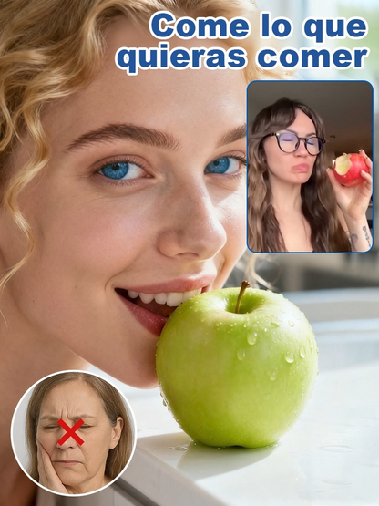 Set de prótesis dentales de soporte esquelético total